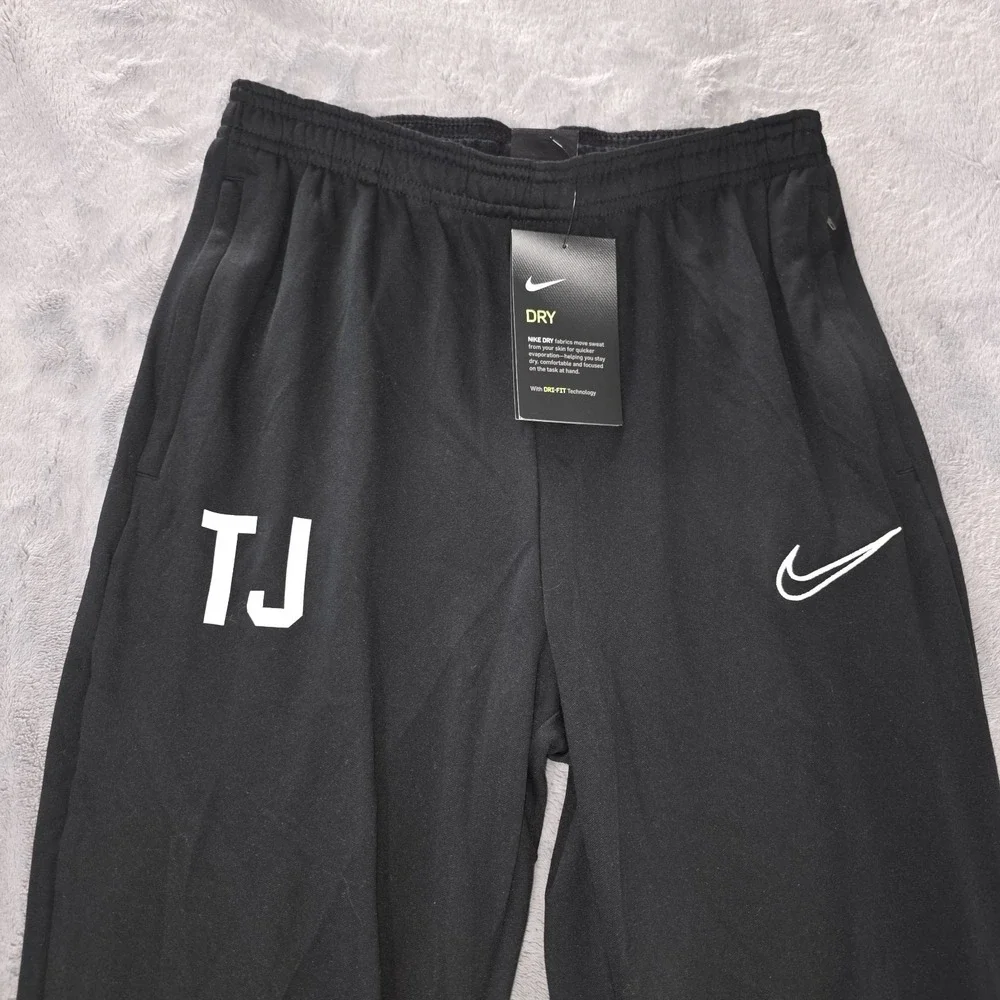 New Nike Youth Academy Knit Soccer Football Pants Black size Youth Unisex XL NWT